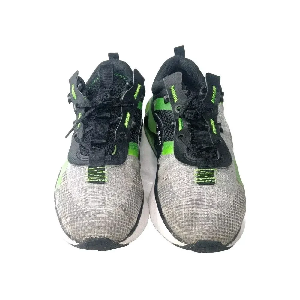 Nike Air Max 2021 GS Shoes Boys Size 6.5 Y  Sneakers Green ~Grey Black White